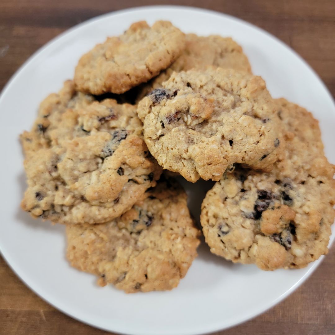 OATMEAL CHRISTMAS COOKIES (Gluten-Free)