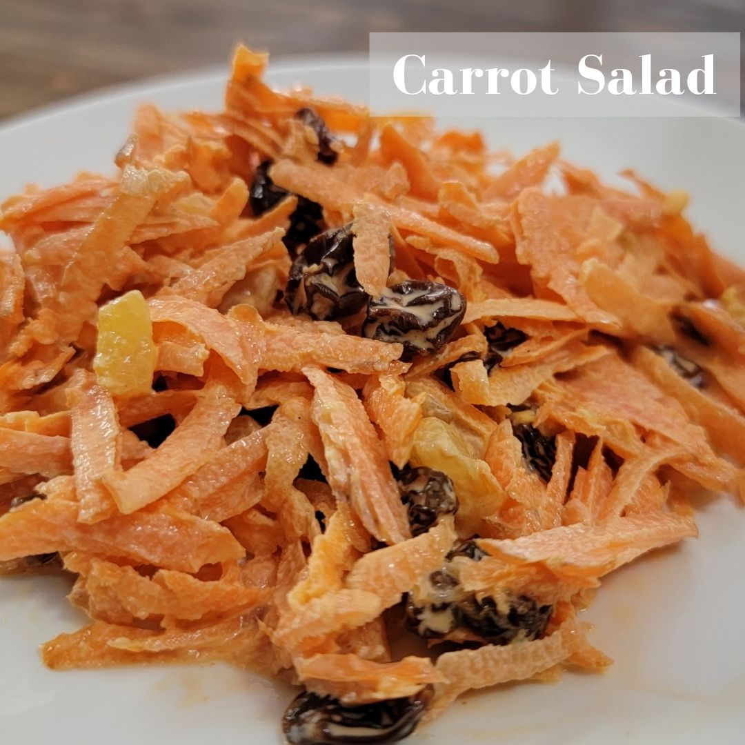 HOW TO MAKE CARROT SALAD